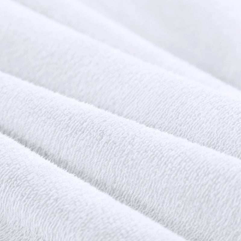 Fakeface Ladies Absorbent Microfiber Spa Bath Towels Body Wrap Cover Up Set Cozy Fleece Bathrobe Bath Towel Tube Dress Nightgown Sleepwear Shower Hair Drying Turban Cap Hat Bathroom Accessories for Women Girls - Image 4